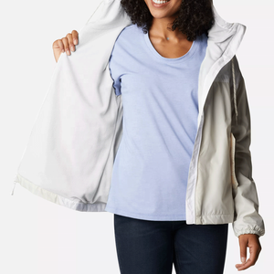 2025 100% polyester <b>lightweight</b> custom plain pullover <b>waterproof</b> windbreaker <b>jacket</b> for <b>women</b> Outdoor <b>Jackets</b> For Woman - Product Image 5