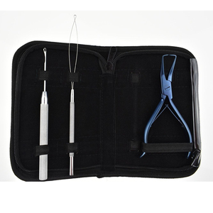 Kit d'outils professionnels pour extensions de cheveux avec accessoires pour le coiffage et la réparation quotidiens des cheveux - Product Image 2