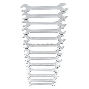 Juego de llaves de boca abierta WIGA-MetricCrV, endurecidas, DIN3110, para construcción, ingeniería, bricolaje, cromo vanadio - Product Image 1