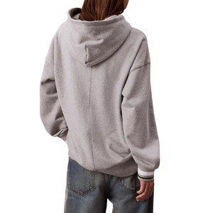 Sudadera con Capucha de Felpa Francesa para Mujer, Suave, Ligera, de Manga Larga, Informal, Holgada, Cómoda, de Punto, para Invierno y Otoño, Personalizada - Product Image 3