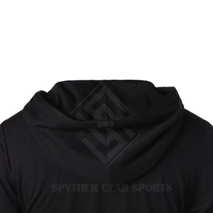 Sweat-shirts à capuche unis pour hommes, hiver, décontractés, pour usage extérieur, en mélange de coton polaire, respirants, écologiques, vente directe d'usine - Product Image 6