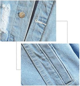 Acid Wash Vintage Black Jeans <b>Men's</b> Clothing Pullover Custom Denim Hoodie Thick Winter French Terry Jacket <b>Raincoat</b> Jackets Hood - Product Image 3