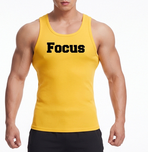 Débardeur de sport léger pour homme, décontracté, 100 % polyester, tricoté, sans manches, coupe épaule, pour la gym - Product Image 6
