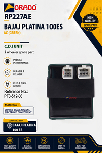 Unidad CDI verde de calidad de exportación para Bajaj Platina 100ES AC, repuestos para motocicletas en India, Orado. - Product Image 4
