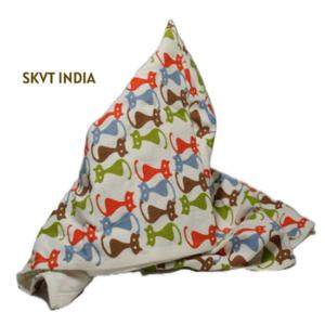 Serviette de cuisine carrée en coton biologique 100% SKVT INDIA, couleur unie, douce, élégante, jetable, séchage rapide - Product Image 5