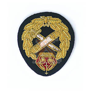 Servicio OEM, Insignias Bordadas a Mano de Nuevo Estilo, Insignias Bordadas a Mano de Color Sólido de Alta Calidad - Product Image 4