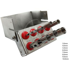 Kit de fraises manuelles de qualité supérieure pour chirurgie dentaire, traitement d'implants osseux, chirurgie buccale et usage clinique - Product Image 2