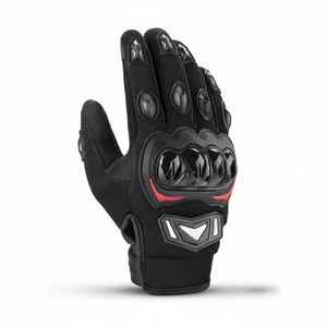 Breathable Fabric Men Motorbike Racing <b>Gloves</b> Factory Manufacture 100% Leather Made Riding <b>Gloves</b> - Product Image 2