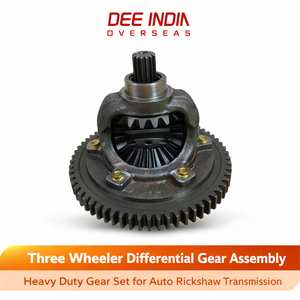 Conjunto de Engranajes Diferenciales para Vehículos de Tres Ruedas |   Juego de Engranajes de Alta Resistencia para Transmisión de Auto Rickshaw |   Repuesto OEM - Product Image 2