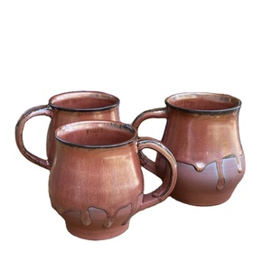 Tasse moderne en cuivre faite à la main Tasse de service à café en cuivre de haute finition à la mode Meilleure vente Tasse d'emballage personnalisée - Product Image 1