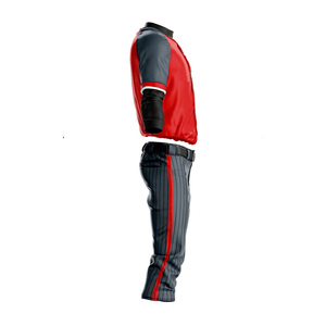 Uniforme de Béisbol Personalizado para Hombre, 100% Poliéster, Tejido Transpirable de Alto Rendimiento, Antibacteriano, Conjunto de Camiseta de Equipo con Impresión por Sublimación - Product Image 4