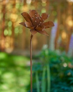 Fleurs de jardin en fer, décoration extérieure, style simple, lot de 3 - Product Image 2