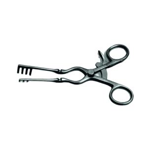 Rétracteur Weitlaner 5,5 pouces à bout arrondi 3x4 dents, instruments chirurgicaux vétérinaires en acier inoxydable, certifié CE Classe I, garantie 3 ans - Product Image 2