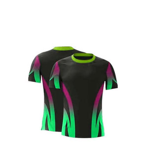 Maillot de sport en tissu tissé 100 % polyester, coupe classique, uni, pour le badminton, le tennis et le tennis de table - Product Image 4