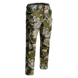 Vêtements de chasse en gros pour femmes et hommes : Pantalons cargo de chasse en laine imperméables, camouflage Upland orange fluo - Product Image 1