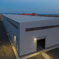 Nave de Exposiciones Prefabricada con Estructura de Acero Q235B, Aislamiento Acústico para Techos Altos, Tamaño Personalizado, Taller/Almacén Prefabricado, Ecuador