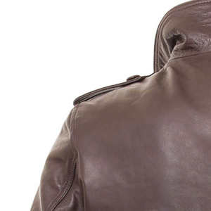 Veste de motard vintage de style streetwear pour homme, avec poches zippées de qualité supérieure, impression personnalisée, veste d'hiver - Product Image 4