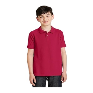 Bangladesh fabricación exportación color sólido casual niños Polo-100% algodón camisa manga corta mejor de Bangladesh precio de fábrica - Product Image 1