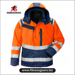 Veste de travail d'hiver respirante de haute qualité pour hommes et femmes, manteau industriel robuste à capuche, coutures renforcées, poches confortables - Product Image 3