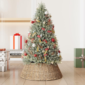 Top selling Seagrass Mini <b>Christmas</b> Tree Collar Rustic Xmas Tree Skirt for Artificial Trees Wholesale Price from Vietnam - Product Image 3