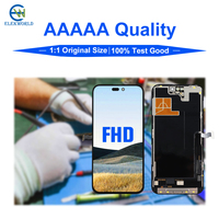 Layar LCD HP Grosir OEM Incell Smartphone Assembly Digitizer untuk iPhone 12 13 14 OLED untuk iPhone 15 16 17 Pantalla Display
