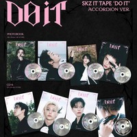 Stray Kids - SKZ IT TAPE [DO IT] (Version Accordéon) Album Musical Version Aléatoire Papier Pop Coréen