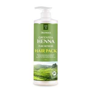 Puro Refresh tè verde Henna henné pacchetto per il trattamento dei capelli - Product Image 1