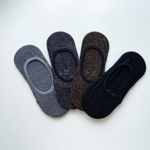 Calcetines Invisibles Brillantes para Mujer, de Color Sólido, Tejidos con Mezcla de Algodón, Transpirables, Finos, para Uso Diario - Product Image 5