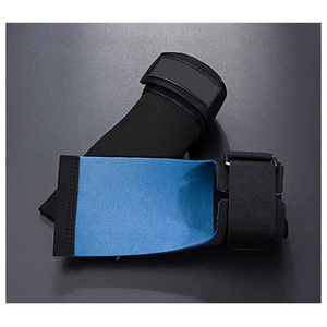 Gants de sport professionnels pour hommes en cuir, demi-doigts, respirants, séchage rapide, avec poignées antidérapantes pour la musculation et le cyclisme - Product Image 2