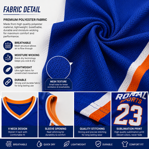 Maillot de basketball pour hommes, logo personnalisé, uniforme d'équipe, léger, anti-humidité, polyester, t-shirt de sport, vente en gros en vrac, usine - Product Image 5