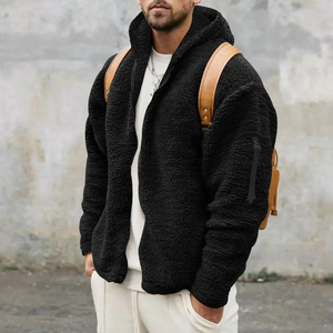 Chaqueta de Invierno de Polar Transpirable con Diseño Moderno, Cuello Alto, Mangas Largas, Resistente al Viento y Ecológica, Fabricada en Pakistán - Product Image 4