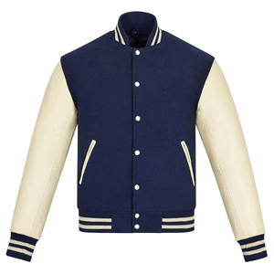 2025 New Arrival High Quality <b>Thick</b> <b>Winter</b> <b>Coat</b> StreetWear Plus Size Highstreet Men Varsity Jacket Jacket For Men - Product Image 3