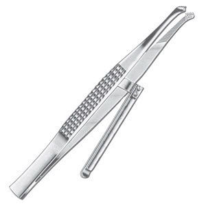 Pince à tissus Childe, instrument chirurgical manuel, certifié CE Classe I, pour opération chirurgicale - Product Image 3