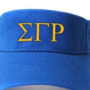 หมวกแก๊ปปักลาย Sigma Gamma Rho สีน้ำเงินรอยัล สำหรับชมรมนักศึกษากรีก หมวกกันแดดสำหรับผู้หญิง ปรับขนาดได้ หมวกกีฬา หมวกลำลองสำหรับวิทยาลัย หมวกสำหรับกิจกรรมกลางแจ้ง - Product Image 6