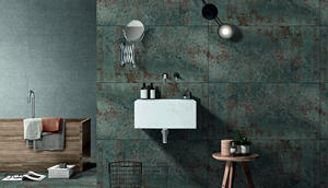 Carreaux de céramique métalliques 600x1200 effet acier, carreaux muraux grand format, carreaux décoratifs pour projets de matériaux de construction en gros - Product Image 4