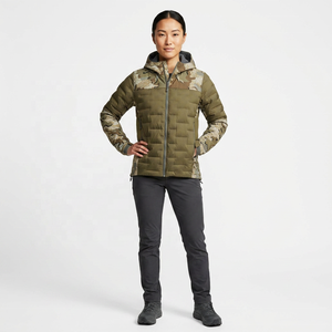 Custom Unisex Winter Lightweight <b>Waterproof</b> Windproof Breathable Quick Dry 100% Polyester Camouflage Hunting Rain <b>Jacket</b> Stand - Product Image 3