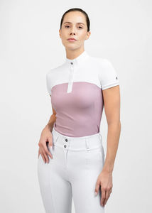 Chemise d'équitation élégante pour femmes, tissu léger et doux, coupe confortable, design stylé pour l'entraînement et les compétitions. - Product Image 5
