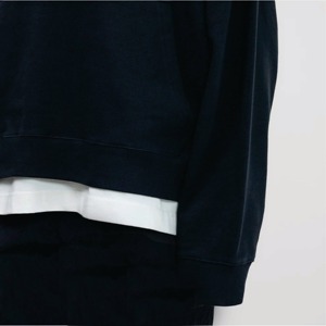 เสื้อฮู้ดผู้ชายทรงโอเวอร์ไซส์ ผ้าฝ้ายฟลีซถัก สีพื้น สวมใส่สบาย สไตล์ฤดูหนาว ความยาวปกติ มีกระเป๋า - Product Image 6