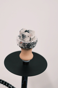 Charbon de coco noir premium pour chicha, cubes de 25mm, 26mm, 27mm, haute chaleur, faible teneur en cendres, marque OEM - Product Image 4
