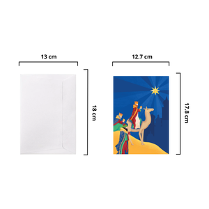 Tarjeta Artesanal Tradicional para Eventos con Sobre, Tarjeta Pop-Up 3D, Artesanía en Papel con Temática del Medio Oriente, Regalo Especial - Product Image 2