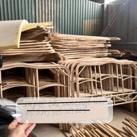 Natürliches Rattan-Bettgestell im Großhandel, Rattan-Kopfteil für Schlafzimmer, Weiden-Kopfteil, Gewölbtes Bett-Kopfteil fürs Schlafzimmer