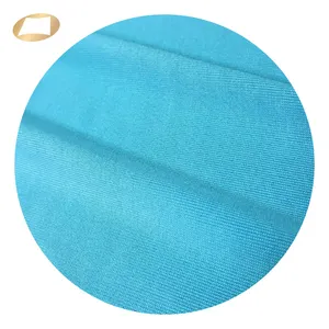 Microfiber Polyester Spandex 4 Way Stretch Tops Soft Fabric 165gsm