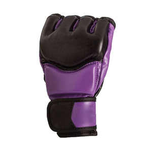 Gants de boxe et MMA demi-doigts en PU pour hommes et femmes, nouveau style, avec fermeture auto-agrippante anti-humidité et poignet à enfiler, pour l'entraînement, personnalisables - Product Image 3