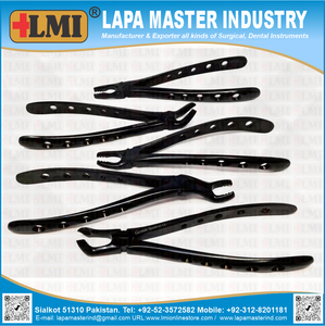 ชุดคีมถอนฟันแบบ Apical Forceps รุ่นมาตรฐาน 10 ชิ้น ผลิตจากไทเทเนียมเคลือบพลาสมา ป้องกันการติด คุณภาพพรีเมียม สำหรับงานทันตกรรม - Product Image 6