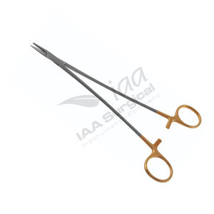 Pinça Porta Agulhas Olsen Hegar Manual de Alta Qualidade 17cm em Aço Inoxidável Instrumentos Cirúrgicos Porta Agulhas de Sutura CE - Product Image 1