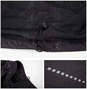 Men's Regular Hooded <b>Waterproof</b> Quick Dry Oxford Fabric <b>Poncho</b> with Front Pockets Customize Services 5 Trench Outerwear - Product Image 5