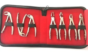 Juego de Pinzas de Extracción Dental Pediátrica de 7 Piezas, Instrumentos Quirúrgicos de Acero Inoxidable para Dentistas, Java Surgical - Product Image 6