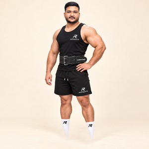 Ceinture de Powerlifting à Double Crochet avec Logo Personnalisé, pour Entraînement de Force et Fitness en Salle de Sport, Commande en Gros, Fournisseur d'Usine, Usine de Vêtements - Product Image 3