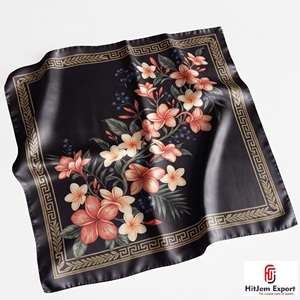 Pañuelo Cuadrado Estampado, Tela Ligera de Primera Calidad, Accesorios de Moda Elegantes, Suministro al por Mayor, Fabricante Personalizado OEM ODM - Product Image 1