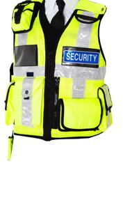 Paramédico DE SEGURIDAD Chaleco reflectante de alta visibilidad Cremallera frontal Precio barato Chalecos DE SEGURIDAD Chaleco táctico Hi Viz - Product Image 5